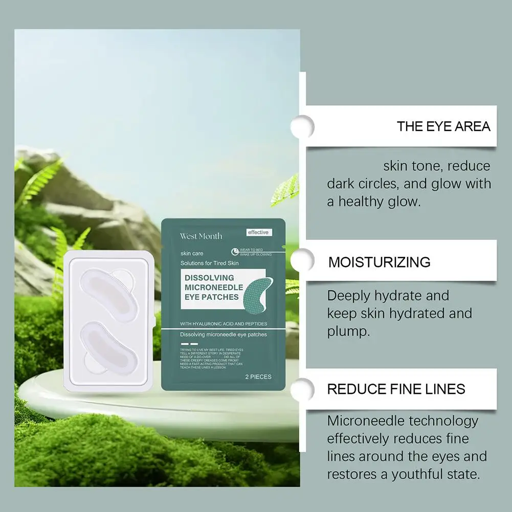 Microdart حب الشباب التصحيح للوجه إبرة صغيرة تحت لصقة عين للتجاعيد الخطوط الدقيقة ميكرونيدل الجبين التصحيح السلس العناية بالبشرة #3