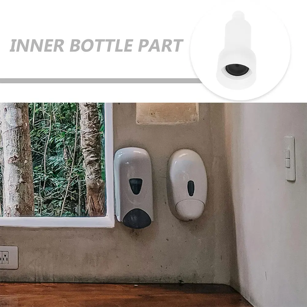 Sostituzione della testa dell'erogatore di sapone da cucina da 3 pezzi per shampoo balsamo lavaggio del corpo accessori per il bagno testa della pompa dell'erogatore di lozione