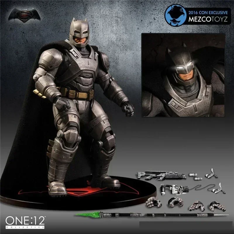 

23cm Heavy Armor 2 Generation Bvs One:12 Batman Action Figure Animated Characters Ultimate Movie Collectible Model Toy