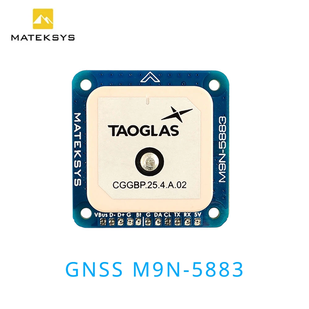 MATEK MATEKSYS GNSS COMPASS M9N-5883 GPS for Long Rang RC FPV Drone