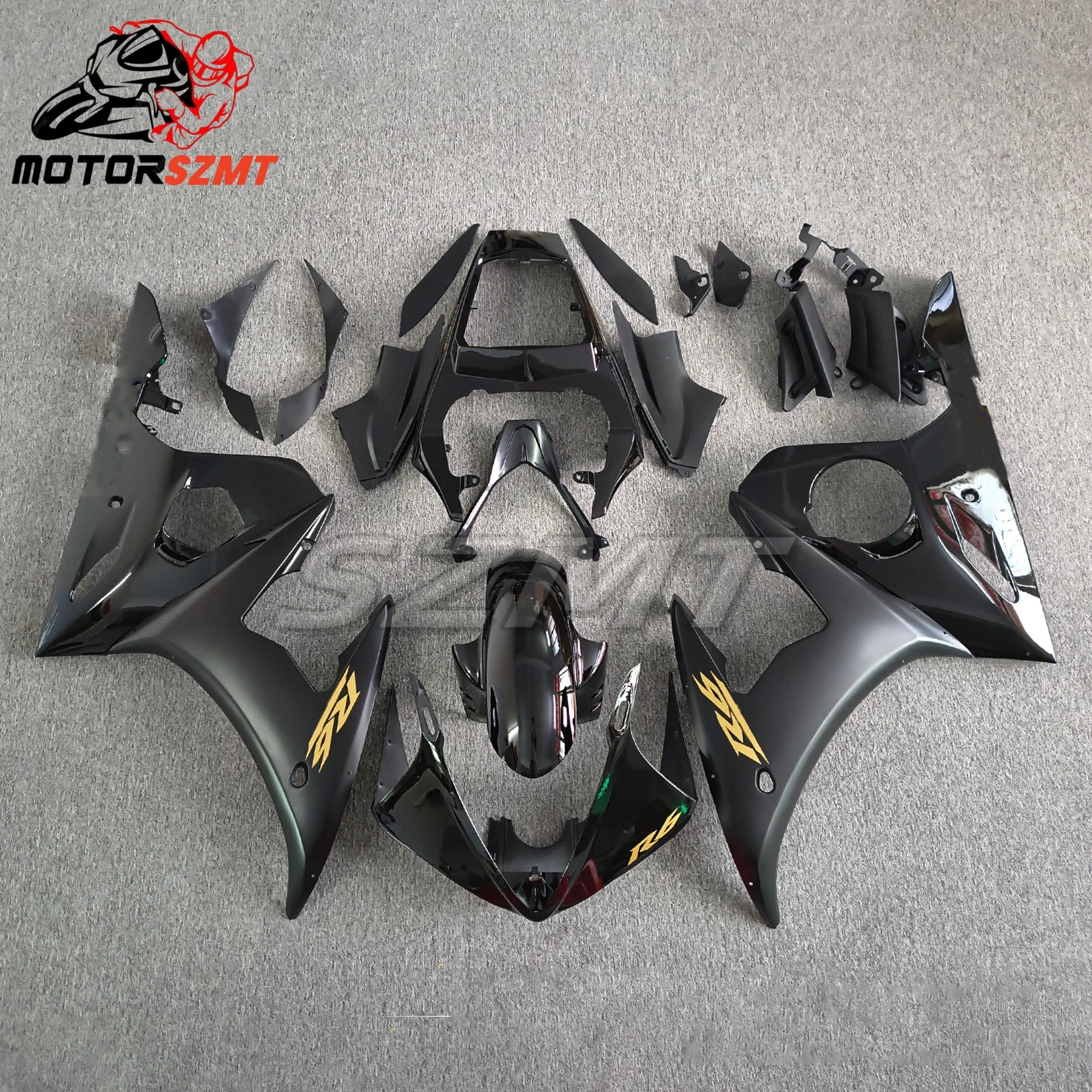 Perfect Fit Fairing Kit For YAMAHA R6 03 04 05 Injection Plastic Full Body Bike Cowling Fairings R6 2003 2004 2005