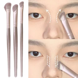 Sickle-shaped Nose Shadow Brush Set Natural Smudge Eyeshadow Nose Contouring Makeup Brushes Professional Beauty Cosmetics Tools