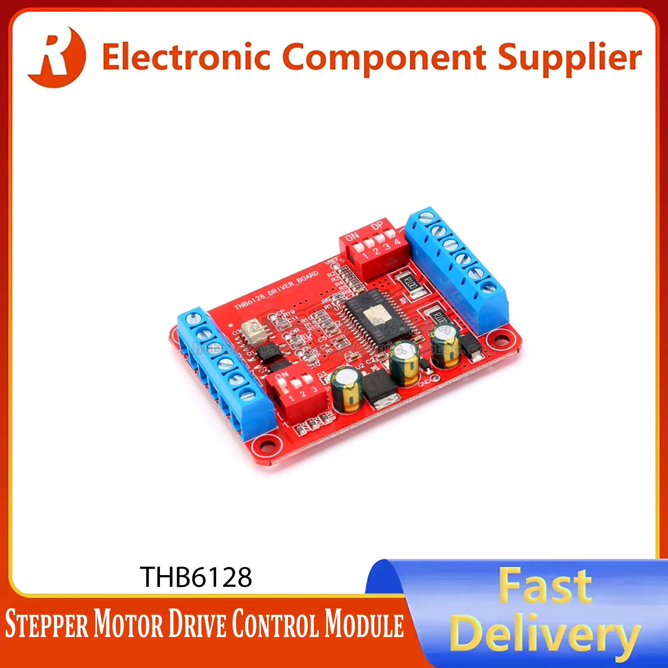 1pcs THB6128 Two-Phase Four-Wire Stepper Motor Drive Control Module 30V 2A Drive Board