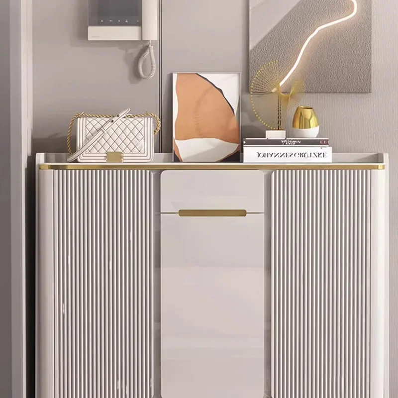 Hanger Storage Range Shoe Cabinets Storage Holder Narrow Vertical Shoe Rack Closet Dispenser Porta Zapatos Furniture YX50SC