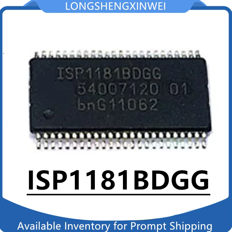 

1PCS ISP1181BDGG ISP1181 SMT TSSOP-48 Universal Serial Controller Chip