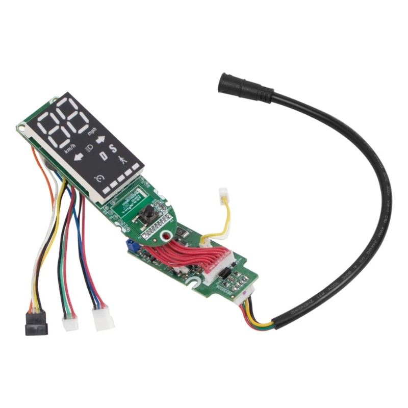 Scooter Dashboard Instrument Panel With Integrated Speed And Mileage Display for Various Models Impact Resistant Design