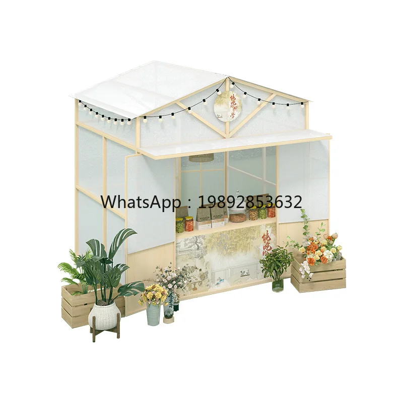 LYY Attraction Stall Shelves Street Stall Racks Mall Promotion Shelves Tents Real Estate Night Market Small Stalls Outdoor