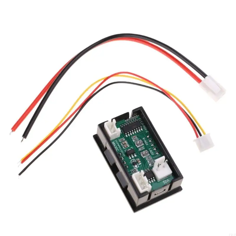 

P0UE Upgrade Ammeter Voltmeter Power Meter Dual LED Display Voltmeter Current Power