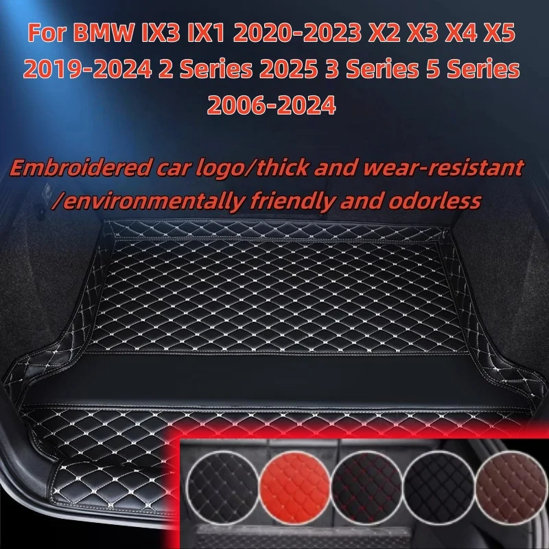 

Коврик в багажник автомобиля для BMW IX3 IX1 2020-2023 X2 X3 X4 X5 2019-2024 2 серии 2025 3 серии 5 2006-2024 аксессуары для салона автомобиля