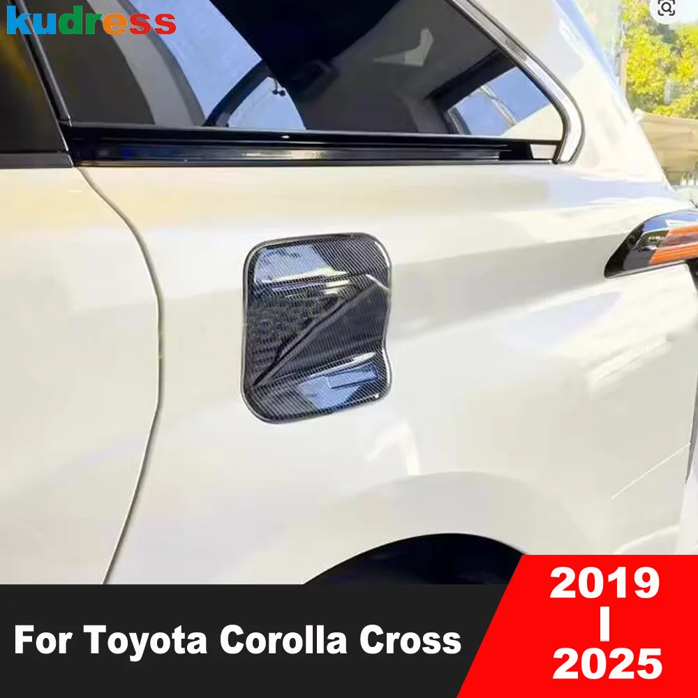 

Автомобильная накладка на топливный бак для Toyota Corolla Cross 2019-2022 2023 2024 2025, крышка маслозаливной горловины из углеродного волокна, аксессуары