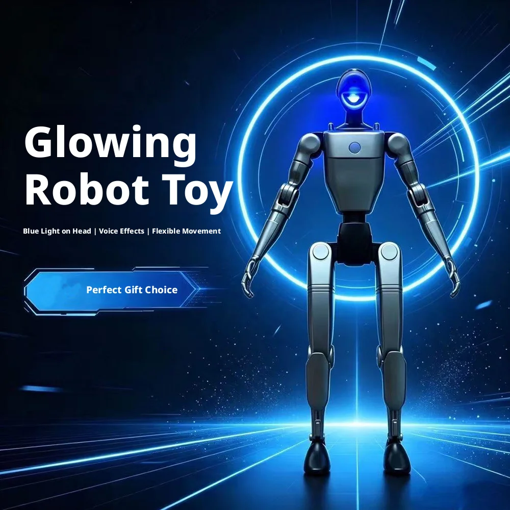 NEW Unitree Humanoid Robot G1 Action Figure Titan Multi-Jointed MovableShapeshift Robot T13 Action Manneguin Desktop Ornament - view 4