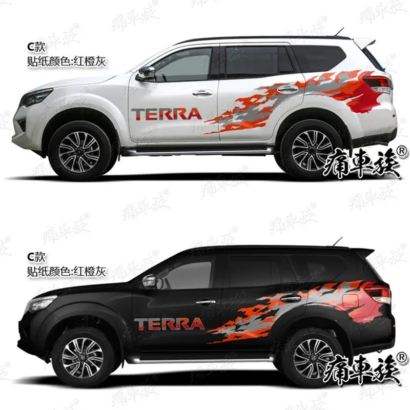 Car Stickers FOR Nissan TERRA 2012-2022 Body Personality Decorative Custom Vinyl Films Decal Accessories