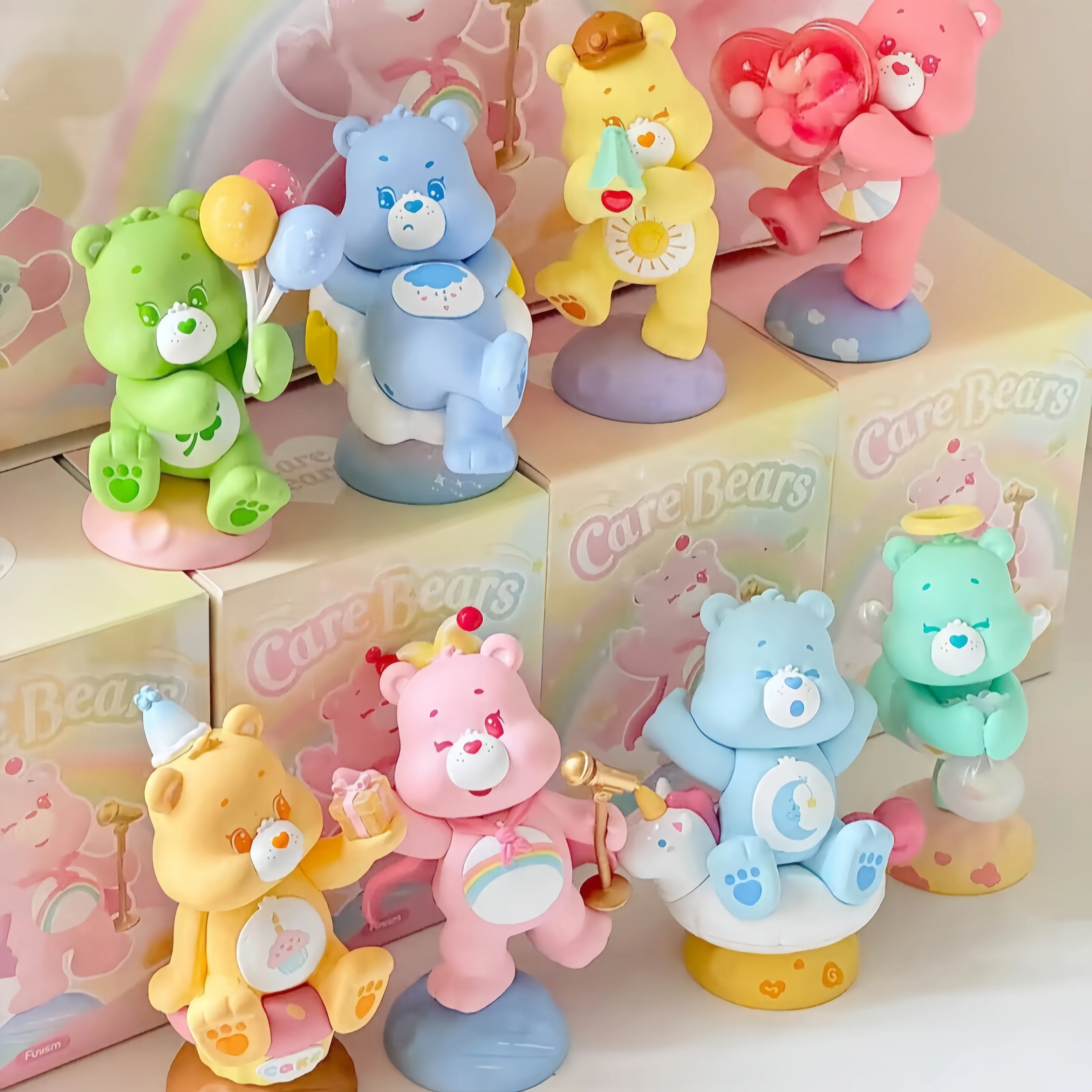 

New Original Love Bear Healing Planet Series Trendy Play Blind Box Handmade Desktop Car Ornament Girl Gift Bed Decoration
