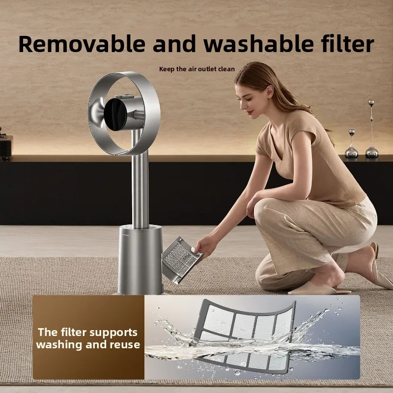 Air circulation fan Intelligent silent household soft wind variable frequency floor fan
