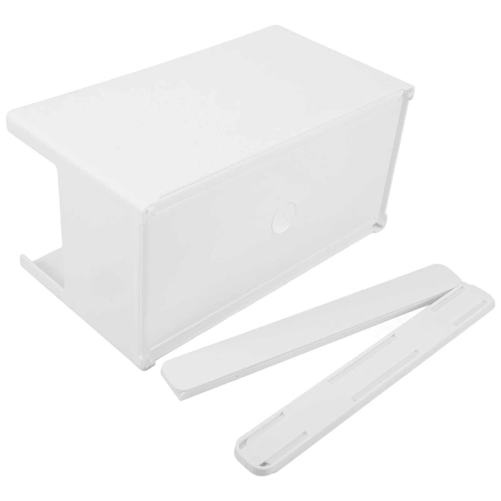 

1Set Cabinet Slide Out Storage Box Plastic Durable Pull Out Drawer Organizer Kitchen Bedroom Storage Solution Cabinet Organizer