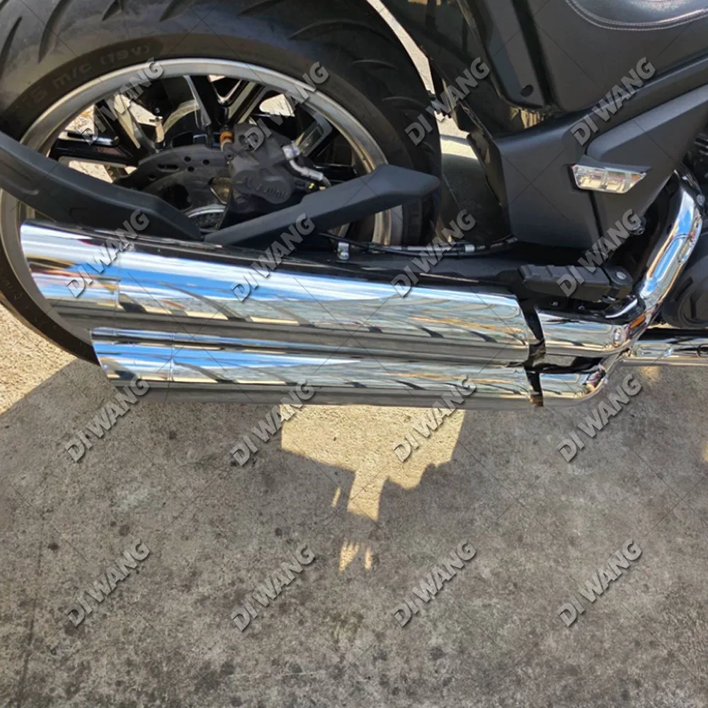 For MBP C1002V GAOKIN THOR GK1000 Motorcycle Slip‑On Exhaust Assembly Deep Tone Modified Exhaust Pipe Replacement Parts