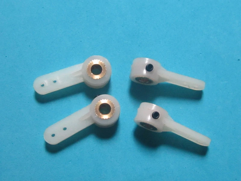 D4*L32/L36/L40mm Nylon Steering Gear Rocker Arm Servo Suspension Arm DIY Parts for RC 4WD Racing Car Boat Aircraft