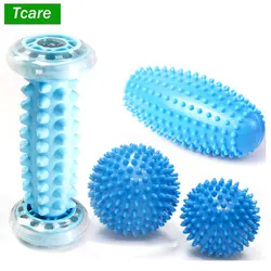 Massage Ball & Foot Roller, Spiky Ball, Lacrosse Ball Massage Roller, Relieve Plantar Fasciitis, Deep & Superficial Muscle Pain