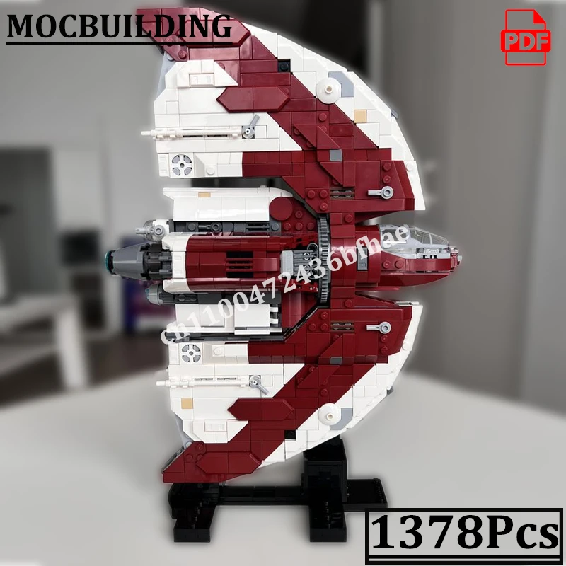 

1378Pcs Shuttle with Vertical Stand Bricks Space Craft Model MOCBUILDING Space Movie Blocks Construction Toys Gift