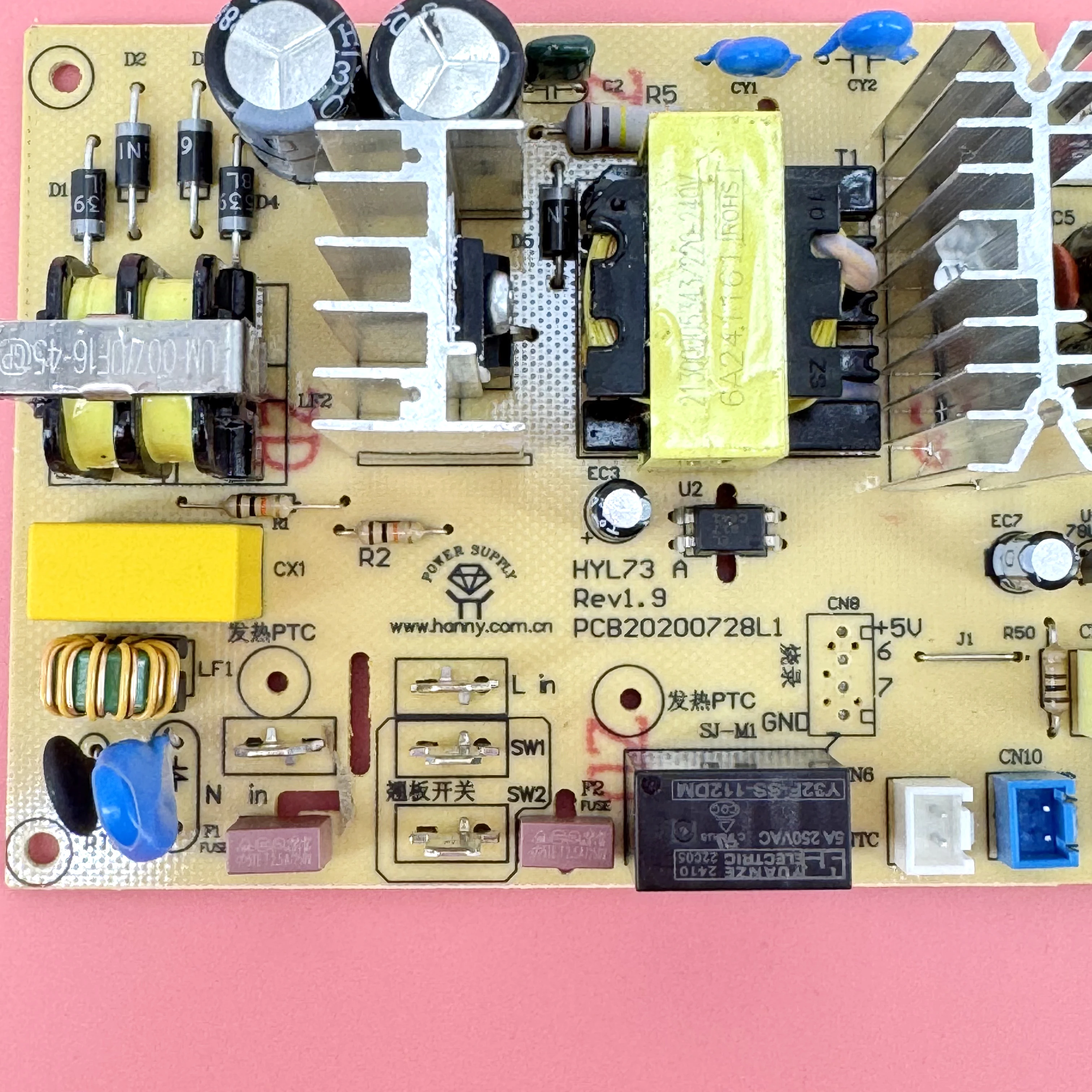

Wine Cooler Circuit Board HYL73A Rev1.9 PCB20200728L1 Cooling Accessories