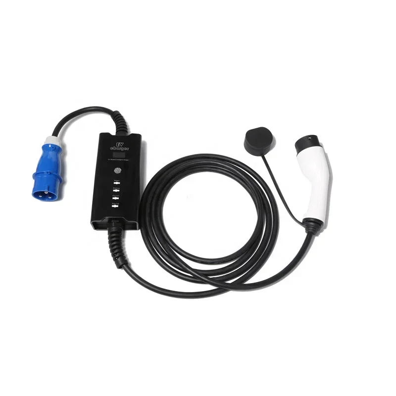 

In Stock Hot Selling Level 2 Portable 5KW Type 2 220V 32A EV Car Charger Home Use Charging Station For Electrical Vehicles