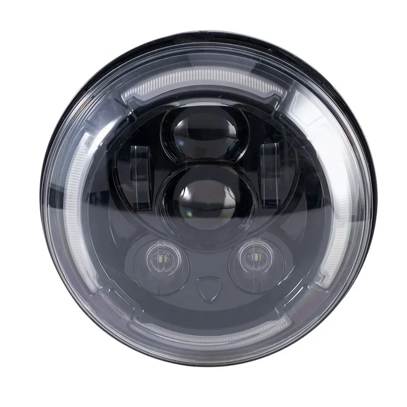 

High Brightness Motorcycle Black Head Lamp with Hi/Lo Beam for Ducati Scrambler 2016-2018