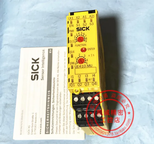 

Original Imported SICK Relay Safety Controller UE410-MU3T5 Spot 6026136