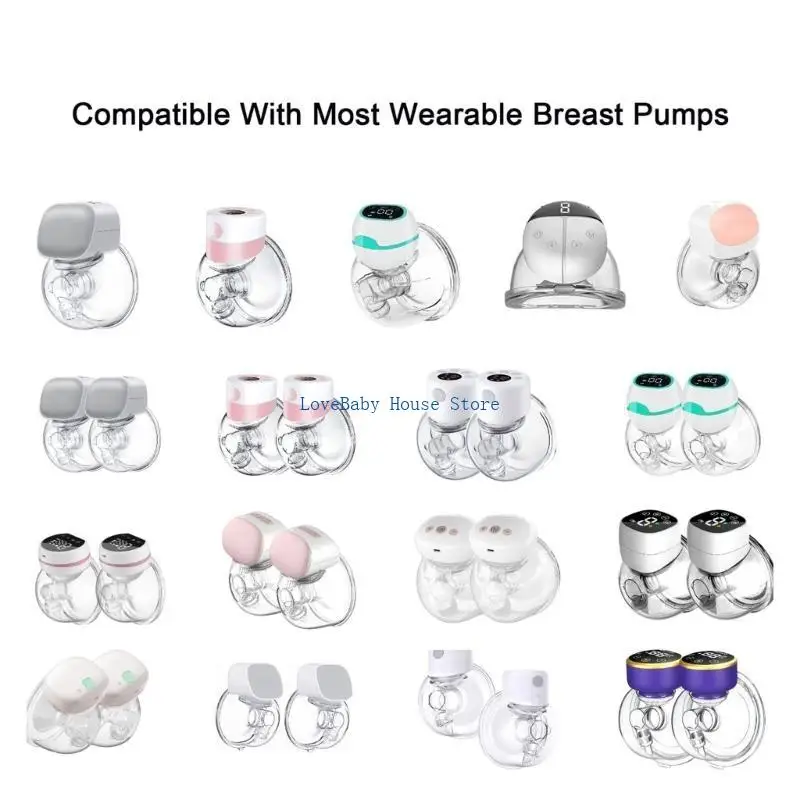 صمامات منقار البط لمضخة الثدي BX0D، صمامات سيليكون من الدرجة الغذائية تمنع التدفق الخلفي لـ S12 #5