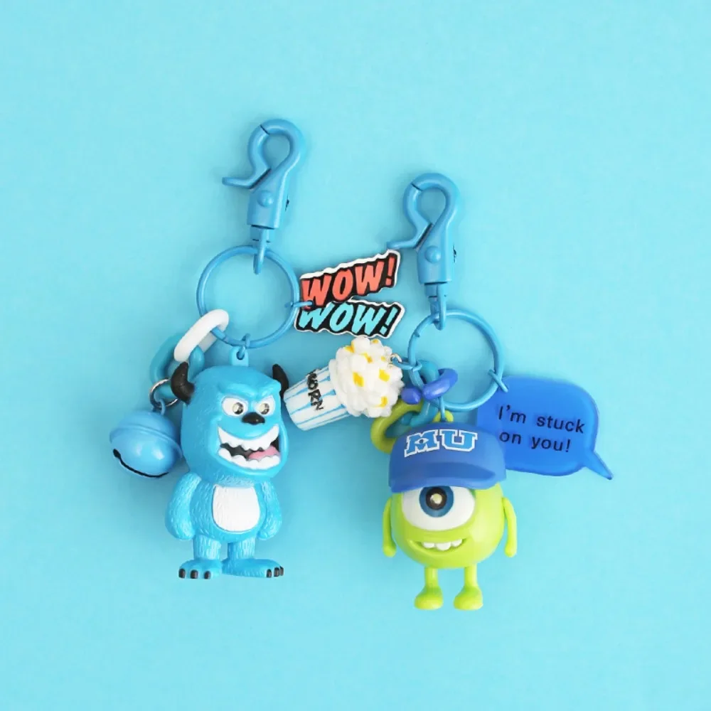 

Disney Monsters University Anime Peripheral Cute Cartoon Originality Ordinary Key Tool Pendant Backpack Accessory Couple Gift