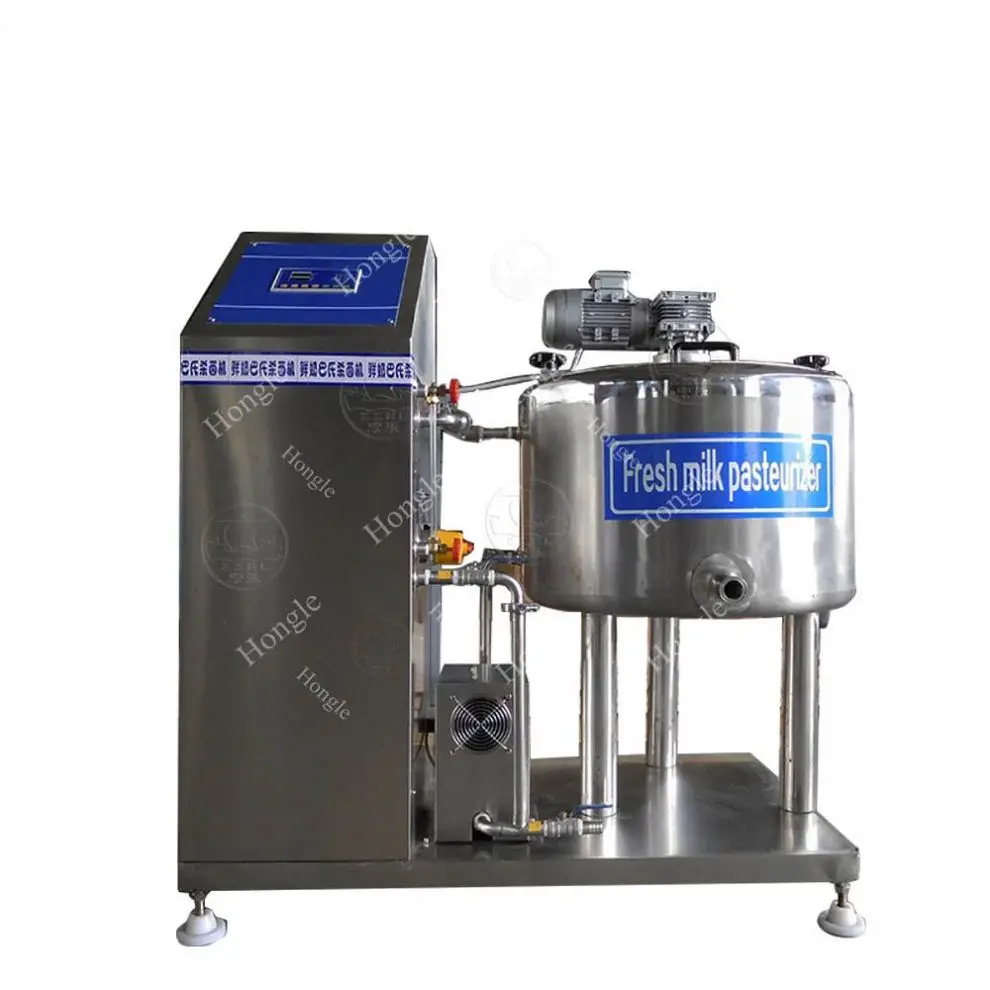 Equipo de granja de vacas de fábrica, tanque de almacenamiento calentado para lácteos, máquina para hacer yogur, Mini leche, pasteurizador de leche de 100 litros