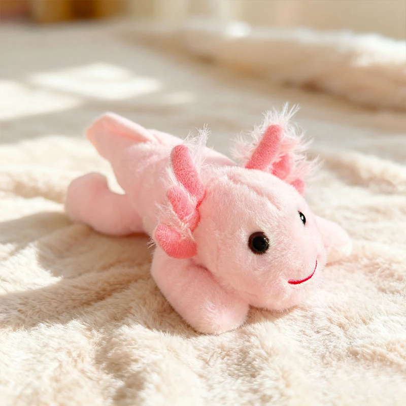 Pluszowe zabawki zwierzęta leśne 25 cm, uroczy krokodyl, salamandra, lis z dużymi uszami, nosorożec, hipopotam, symulowane zwierzęta z dżungli.