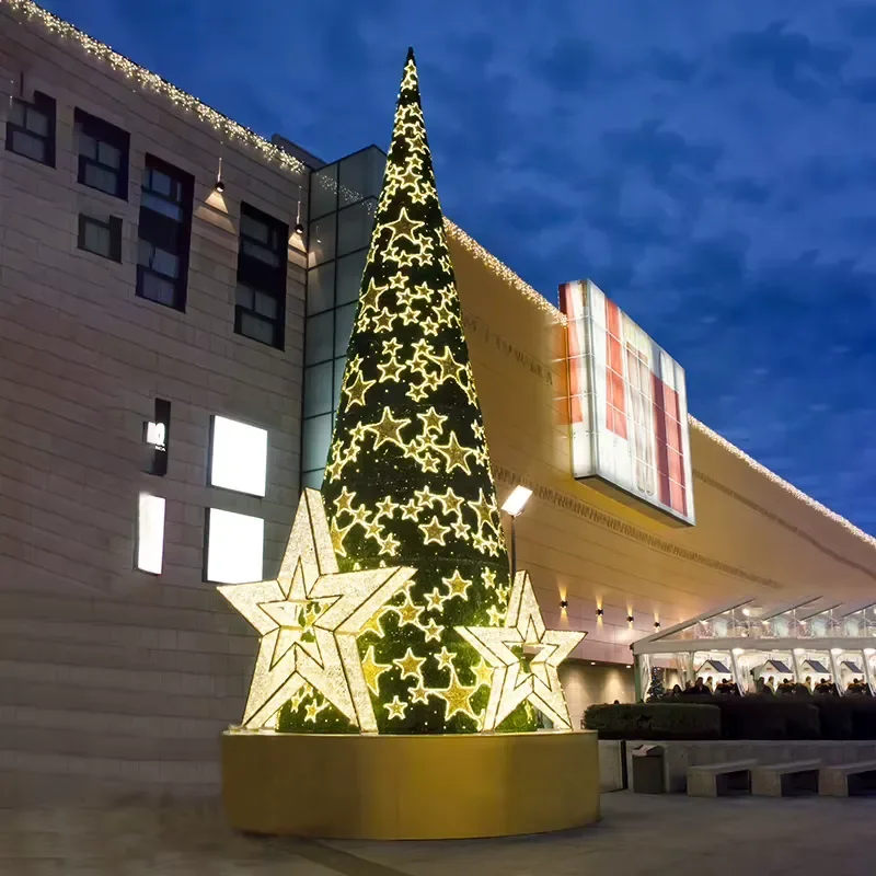 king Artificial Christmas Tree/ Wire Frame Christmas Tree/led Metal Christmas Tree Europe