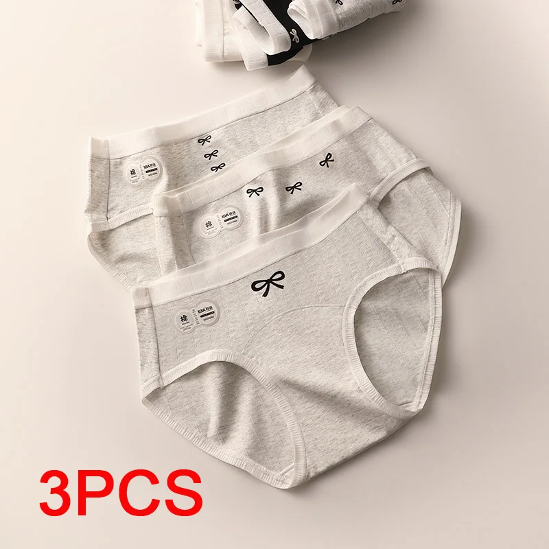 

Бесшовные трусики с бантом для женщин, модные японские женские трусики, комплект женских хлопковых трусов, нижнее белье, женское нижнее белье