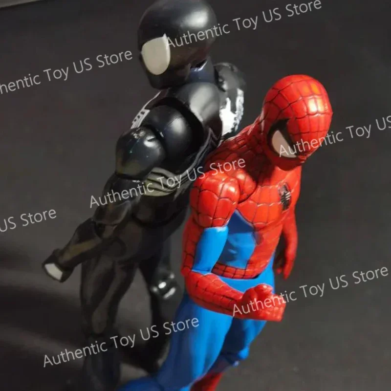

Original Ct Toys Spiderman Figure Mafex 185 The Amazing Spider-Man SHF Anime Action Figure Customized Gifts Toys