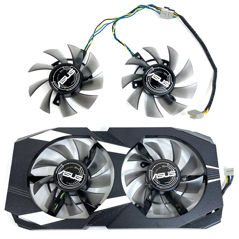 

FD8015U12S 75MM 6PIN DUAL-GTX 1660TI、GTX 1650 GPU Fan，For ASUS GeForce DUAL GTX 1650、GTX 1660TI Video card cooling fan