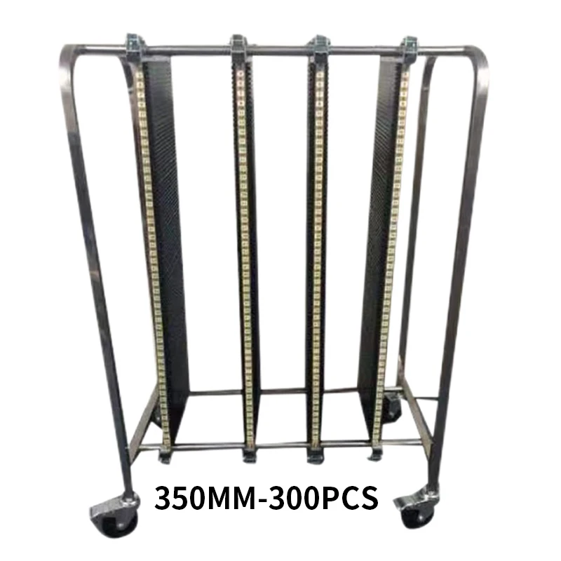 

High Quality Antistatic Esd Pcb Storage Turnover Cart Adjustable Stainless Steel Turnover Cart For PCB Production