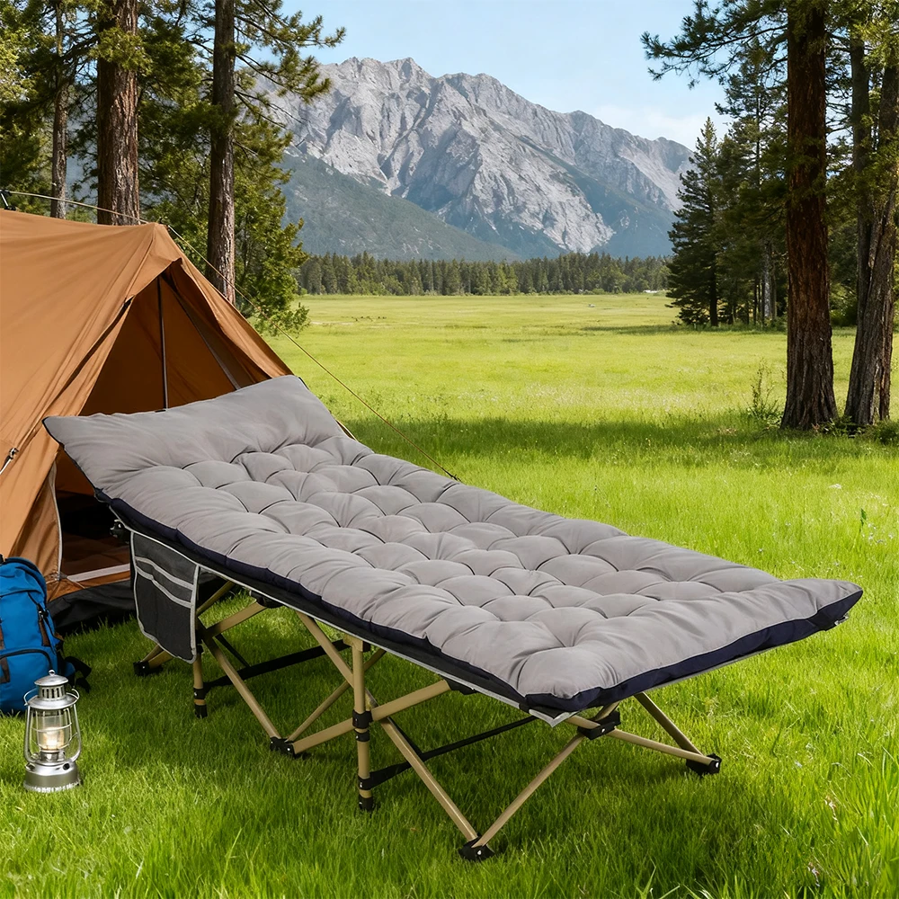 Folding Bed Single Reclining F - Bed Outdoor Camping review and price