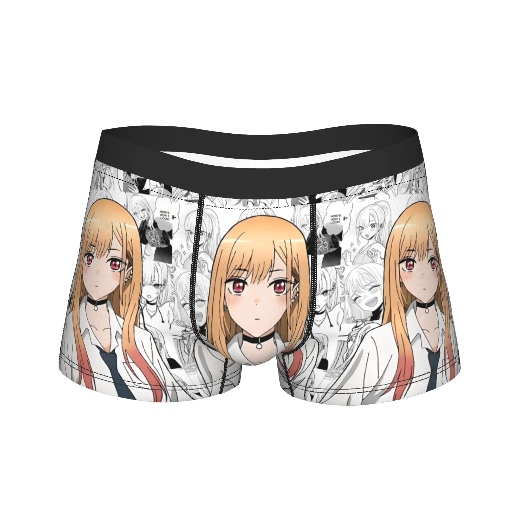 Japan Anime Marin Kitagawa Men Boxers Soft Underwear  Underpants