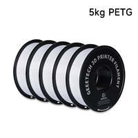 Geeetech 5kg PETG 1.75mm Filament for FDM 3D printer 3d print wire Vacuum Packaging Local Warehouses Colorful Plastic
