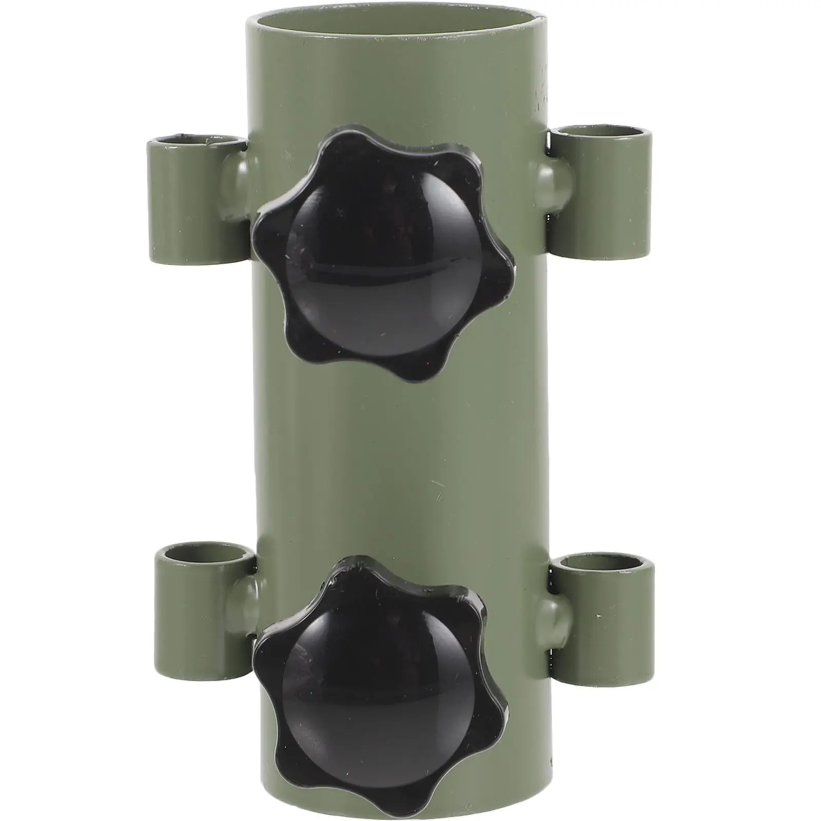 

Canopy Pole Holder Green Tent Rod Base Durable Smooth Camping Hiking Parasol Ground Holder Outdoor Accessories