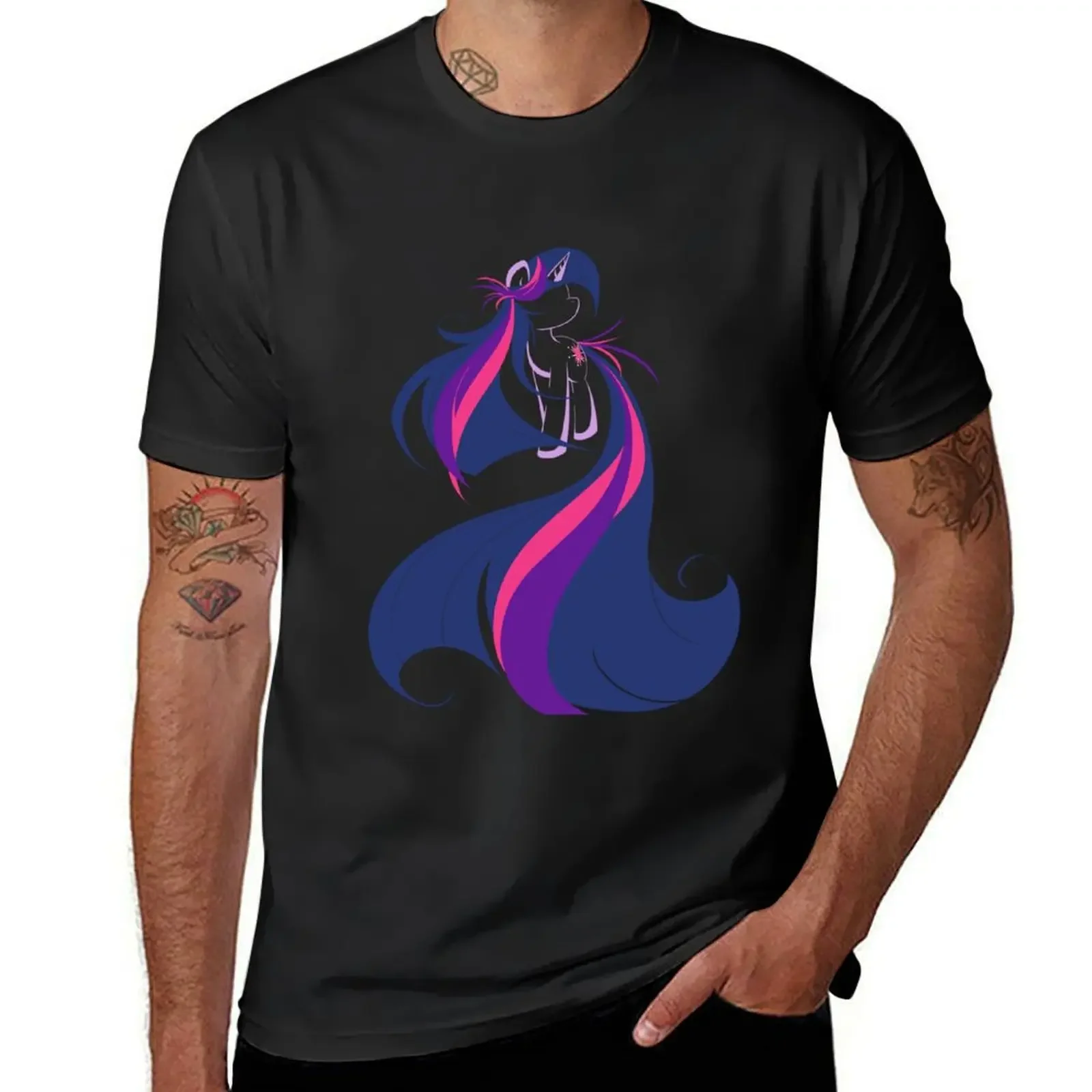 

Feathering Twilight T-Shirt cute tops graphic t shirt vintage Man t-shirt custom t shirt mens cotton t shirts