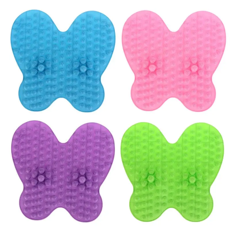 Reflexology Walk Stone Pain Relieve Foot Leg Massager Mat for Health Care Acupressure for Butterfly Finger Pressing Plate