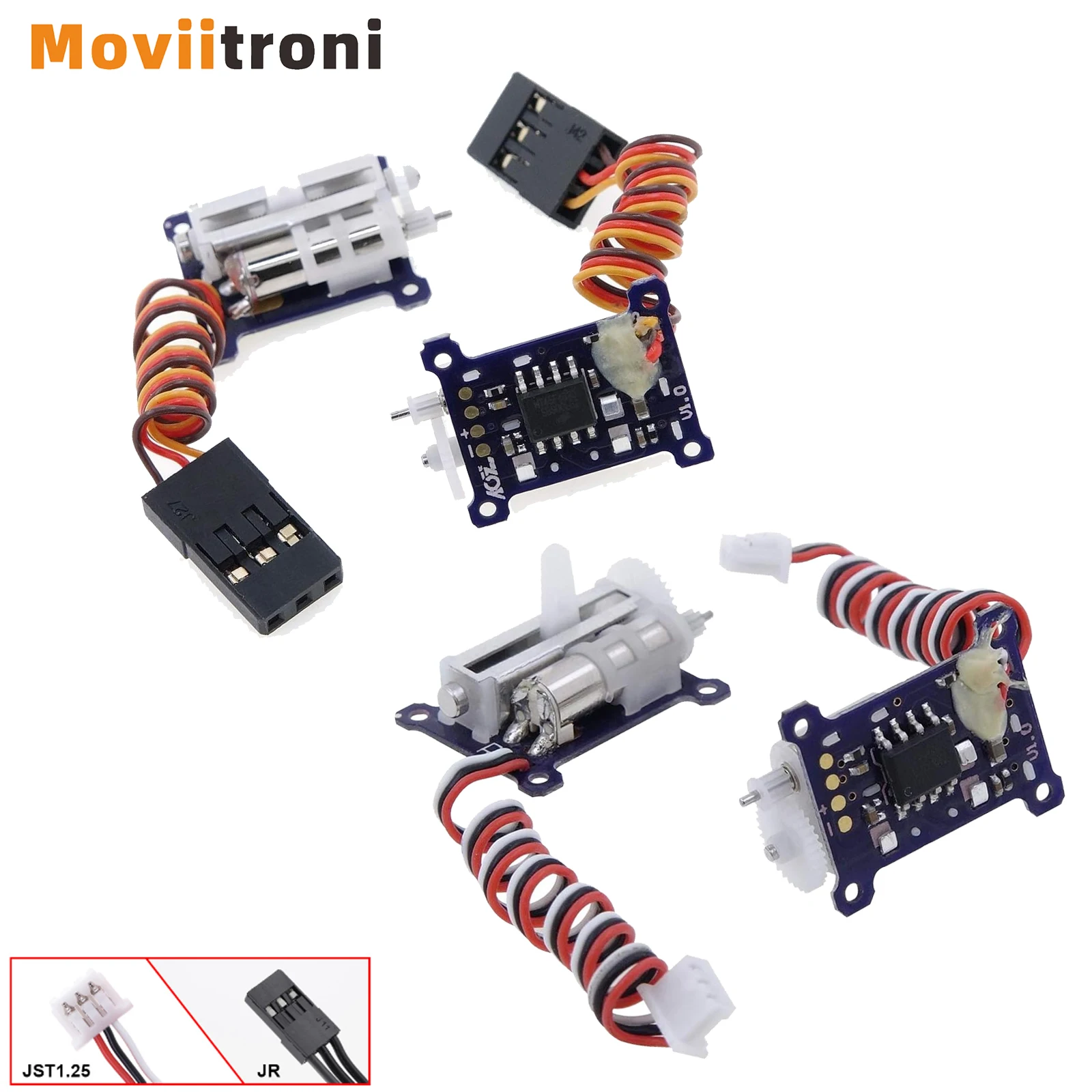 1.5g Micro Linear Servo - Digital Micro Servo for RC Plane Ultra-Micro Aircraft RC Models 1/18-1/24