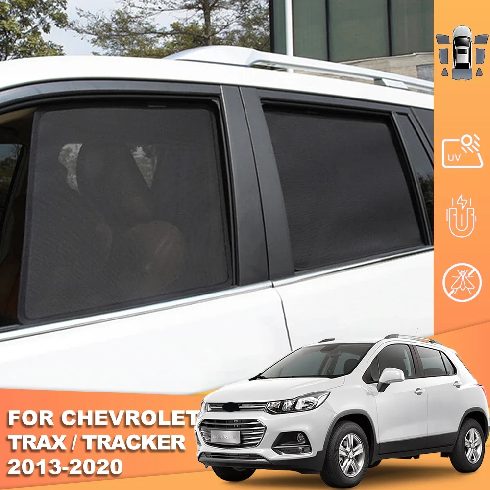 For Chevrolet Holden TRAX TRACKER 2013-2020 Car Sunshade Shield Rear Side Baby Window Sun Shade Front Windshield Curtain Visor