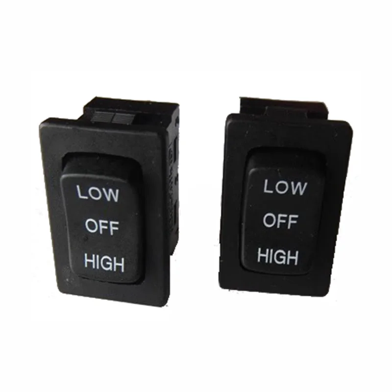 3 pin 3 gear LOW OFF HIGH ship button power switch CRT-1215-Y 7.5A250V Original Hairdryer Hairdryer Hot and cold switch