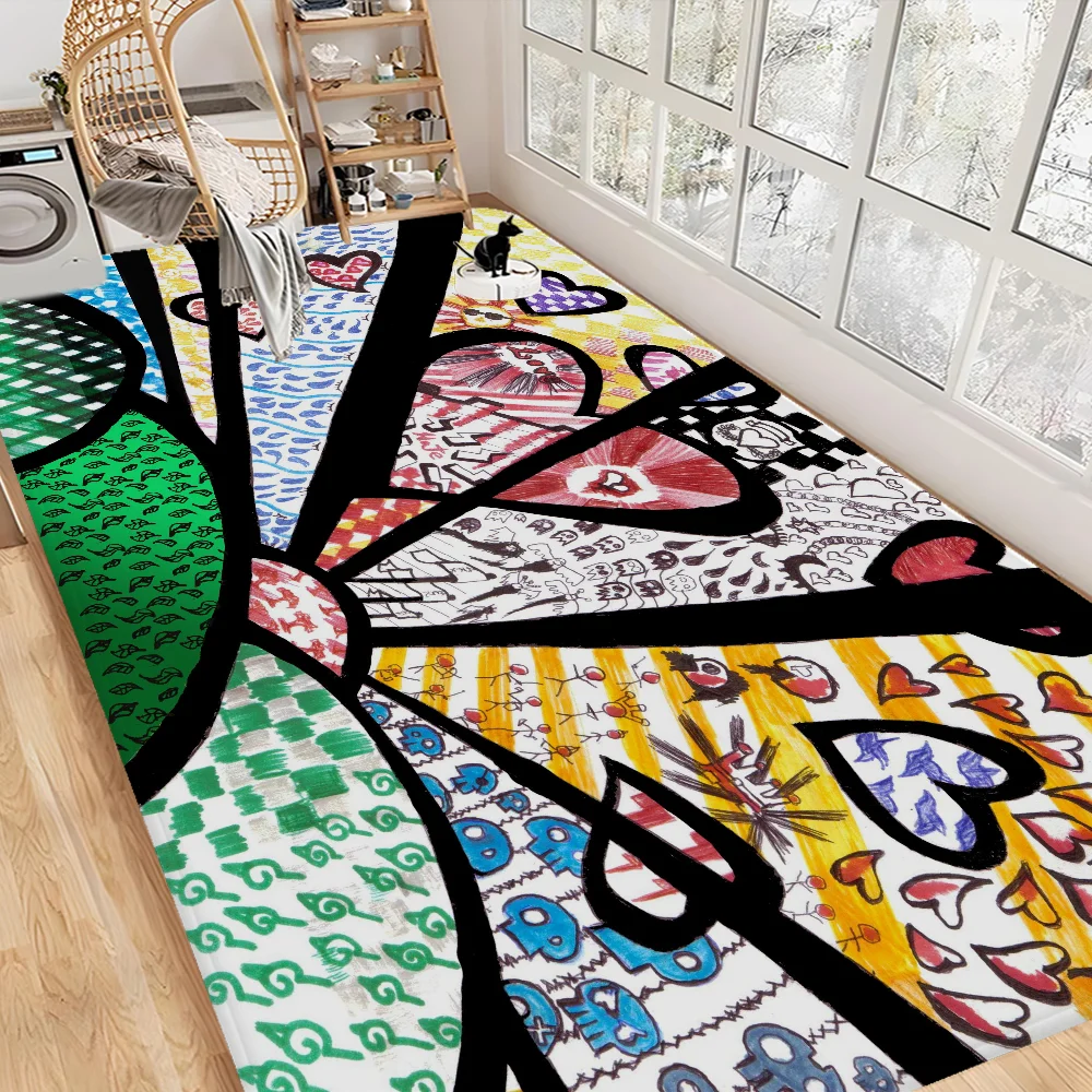 Britto Bathroom Mat Kids Room Bedroom Decoration Balcony Anti-Slip Doormat Living Room Bedside Area Rugs