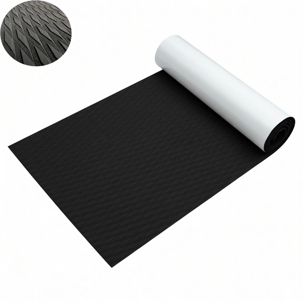 

Diamond Lines EVA Foam Surfboard Traction Pad Self-adhesive Boat Flooring Pad Yacht Kayak Non-Skid Decking Sheet Mat Vehicle Pad