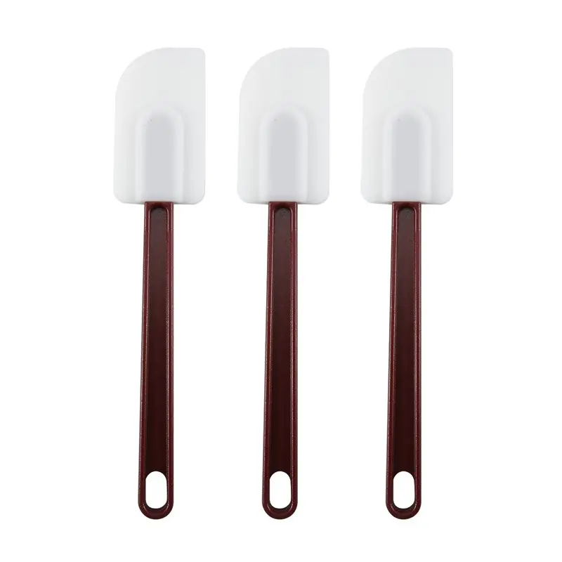 ABJT-3PCS Силиконовые термостойкие лопатки-скребки 10 дюймов, для использования на кухне A