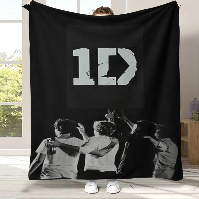 3D One D-Direction Boy Band Soft Flannel Throw Blanket,Cozy Warm Blanket for Bed,Sofa,Living Room,Picnic,Camping,Home Decor,Gift