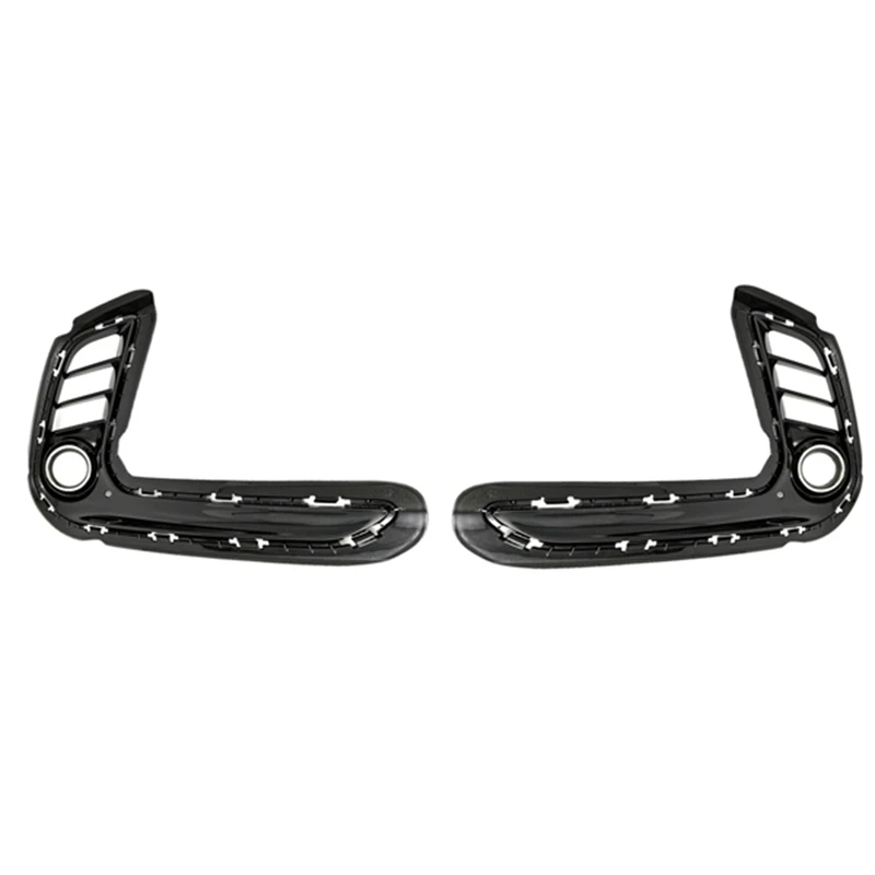 Front Bumper Grille Driving Lamp Cover Fog Light Cover For Hyundai Elantra 2016-2019 High Configuration